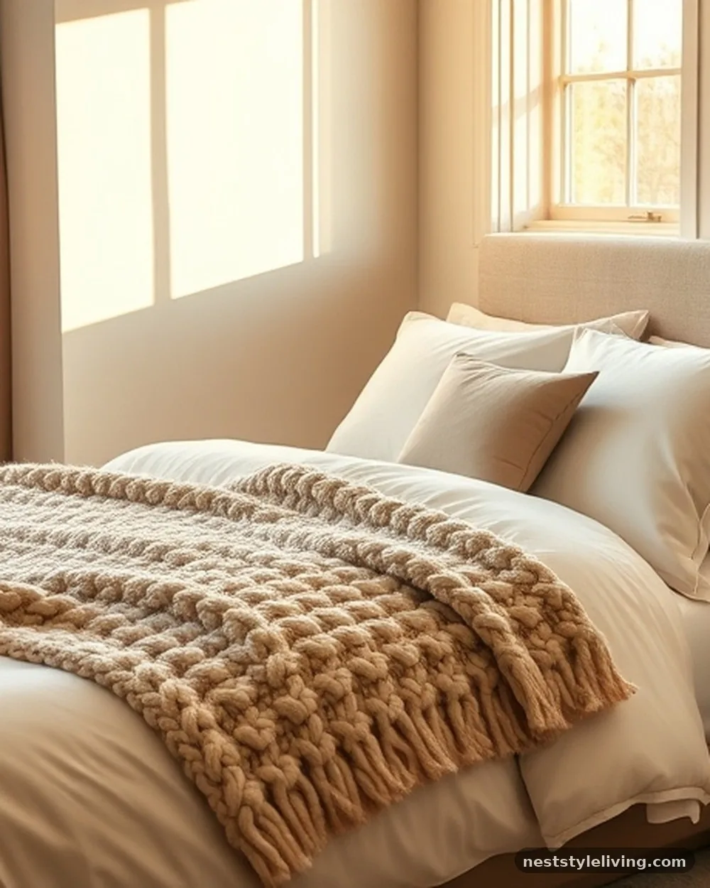 Monochromatic Color Palette - 15 Boutique Style Bedroom Ideas That Feel Luxe