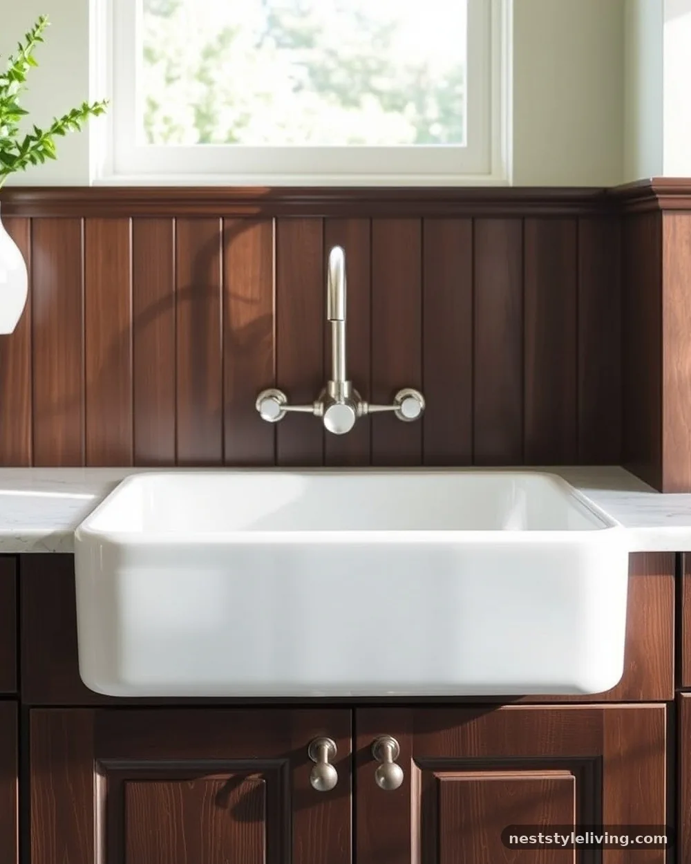 Apron-Front Fireclay Sinks - 16 Italian Tuscan Kitchen Ideas Full of Timeless Charm