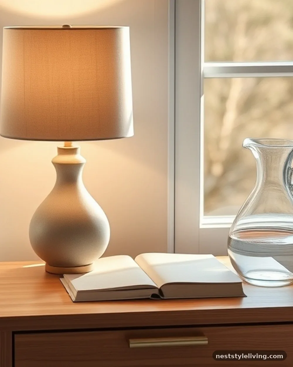 Curated Bedside Essentials - 14 Minimalist Bedroom Ideas That Feel Calm and Cozy
