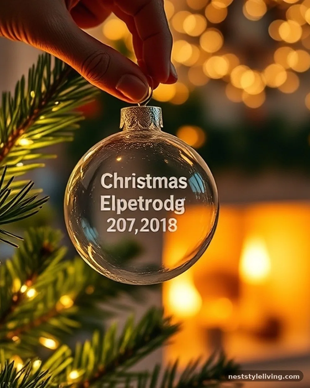Personalized Heirloom Ornaments - 15 Christmas Tree Decor Ideas for a Magical Holiday