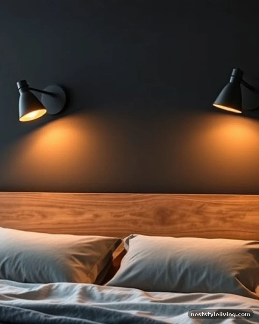 Wall-Mounted Sconces - 21 Master Bedroom Ideas for a Stylish Cozy Retreat