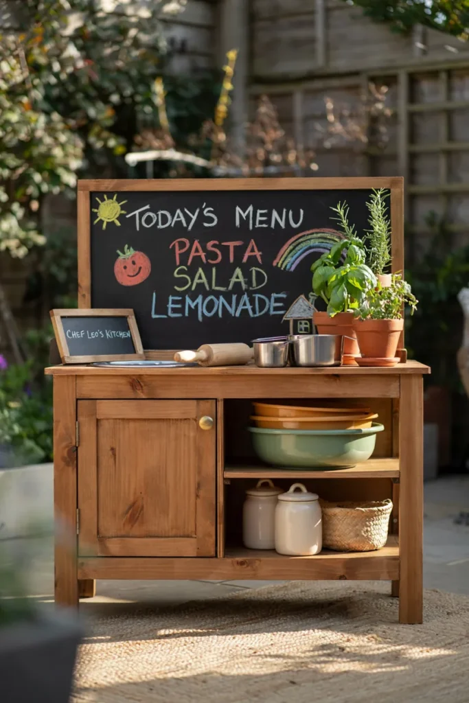 Chalkboard Recipe Wall