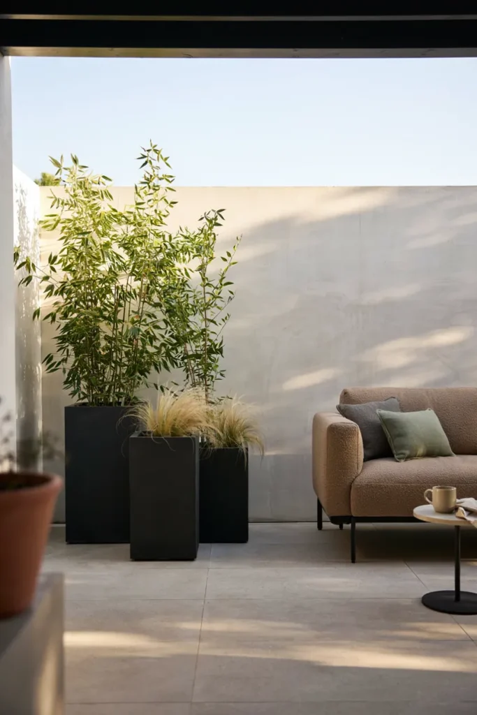 Corner Privacy Planters