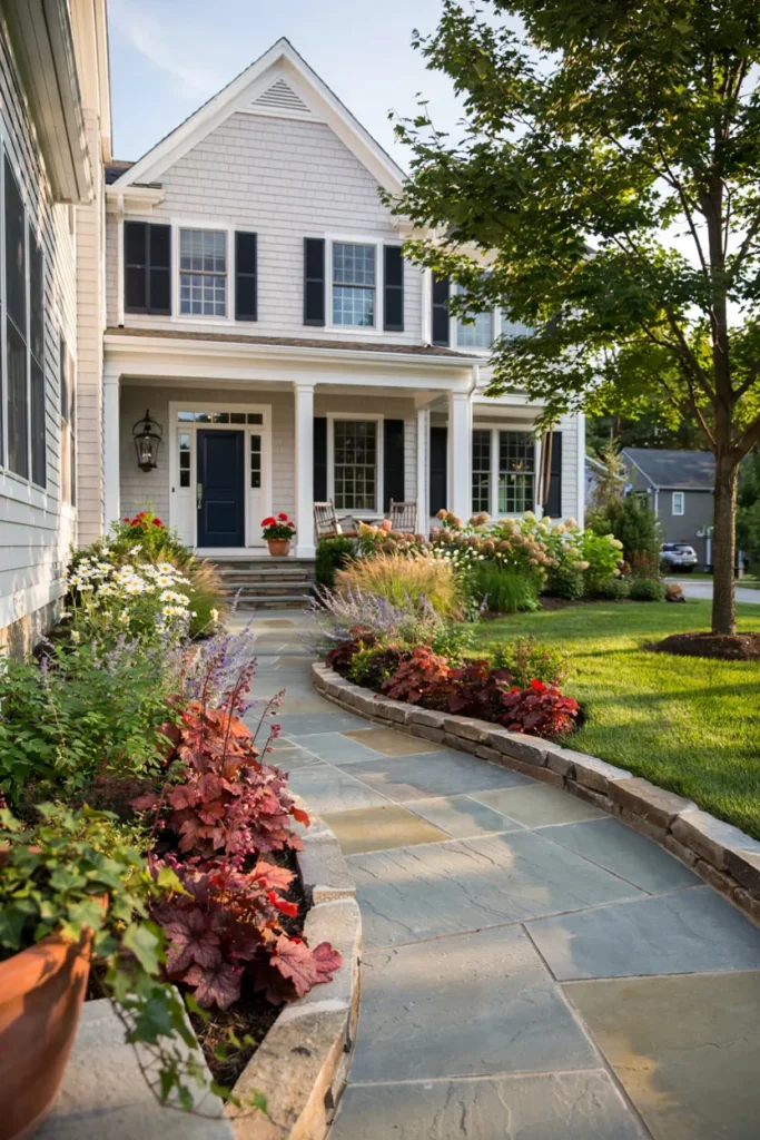 Curved Entry Walk
