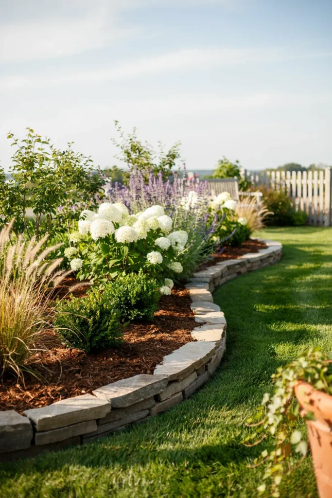 Curved Garden Beds