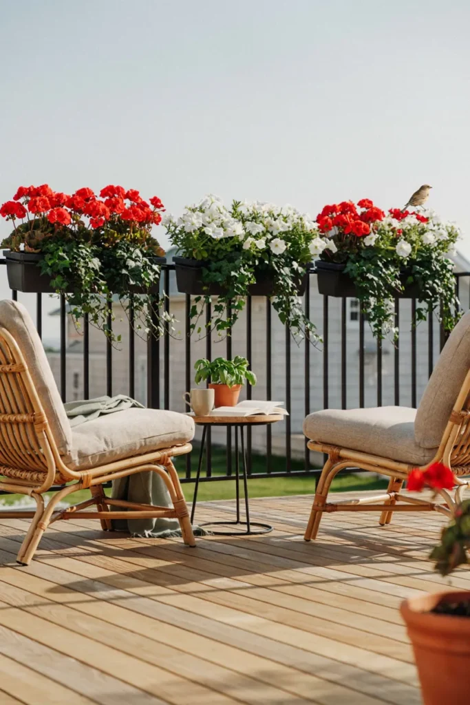 Hanging Rail Planters