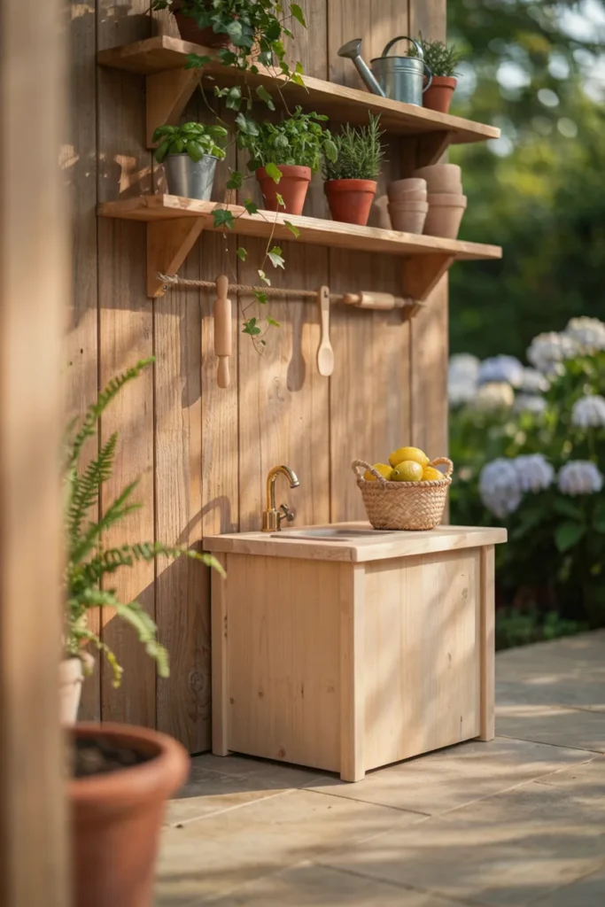 Herb Garden Shelf