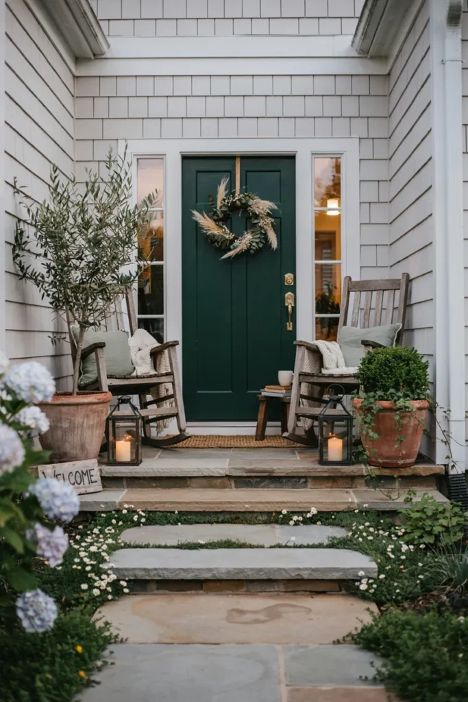 Layered Porch Decor