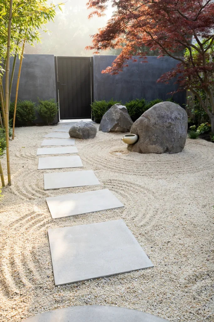 Minimalist Zen Garden