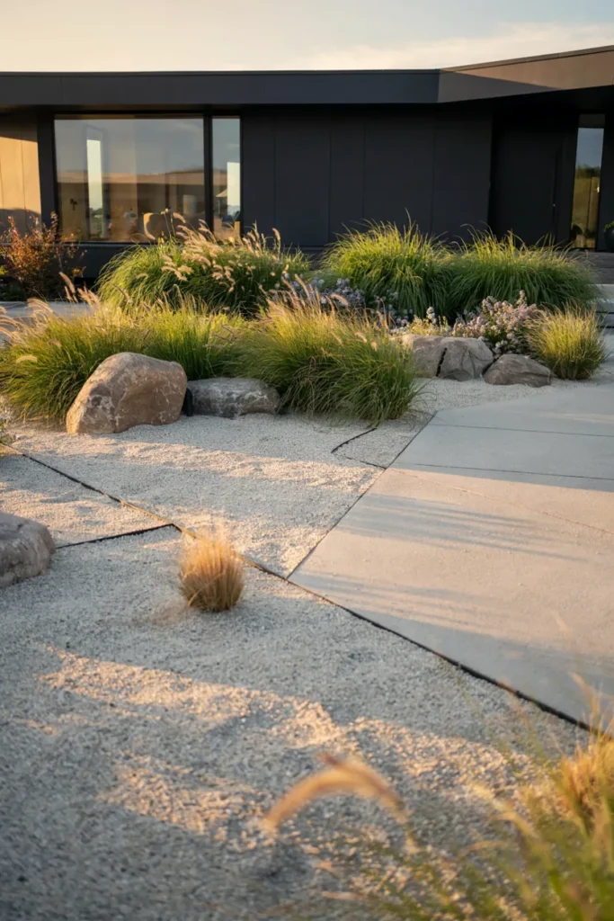 Ornamental Grass Clusters