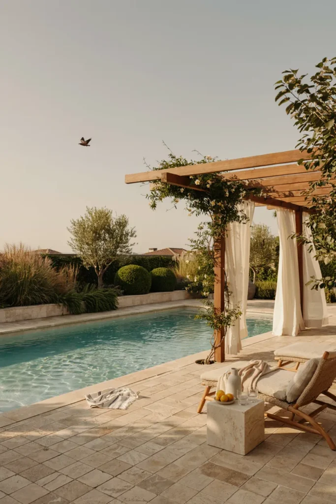 Pergola Poolside