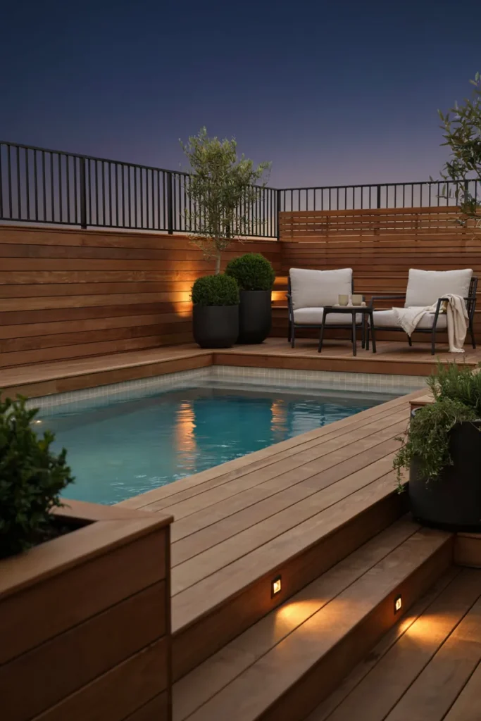 Raised Pool Deck