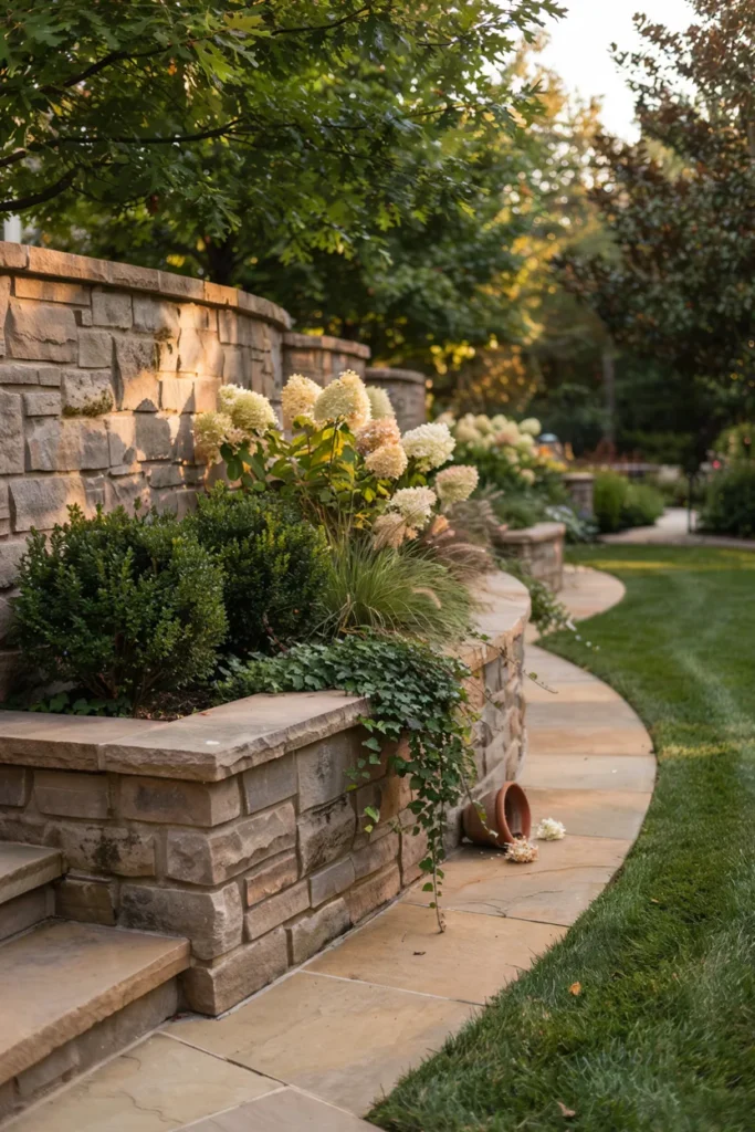 Stone Block Planters