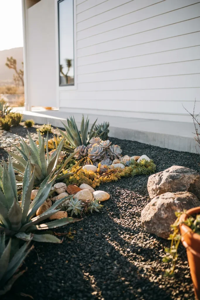 Succulent Rock Garden