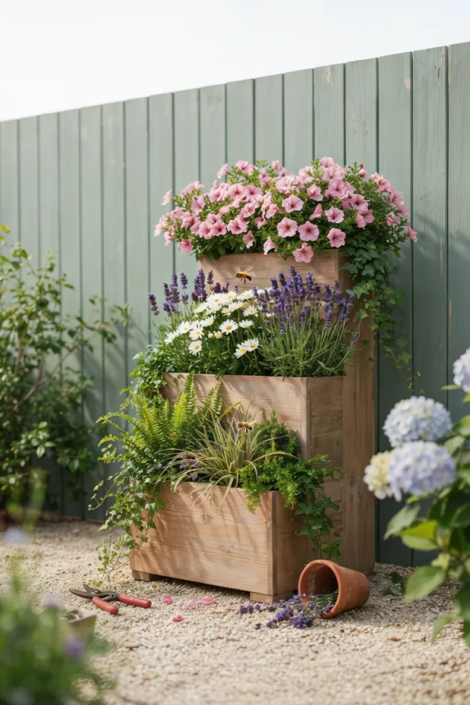 Tiered Flower Display