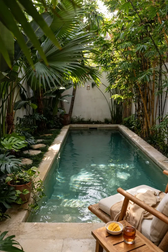 Tropical Green Oasis
