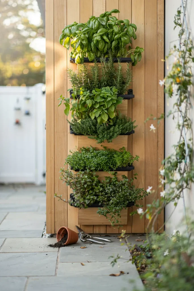 Vertical Herb Wall