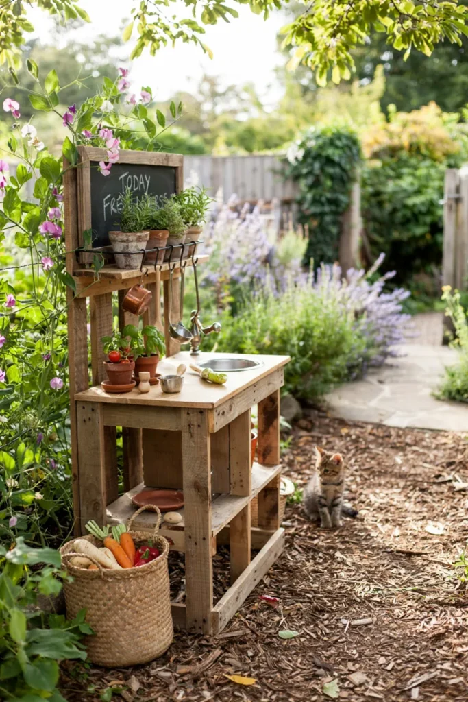 Wooden Pallet Station