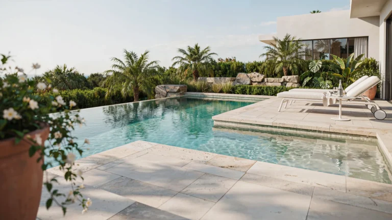swimming pool coping and tile ideas