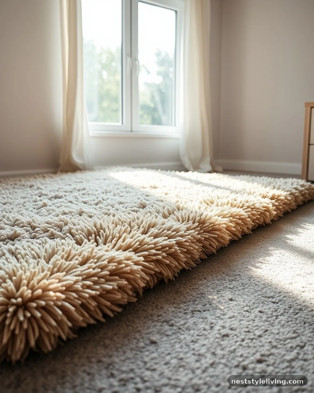 Layered Area Rugs - 20 Dorm Room Ideas to Make Your Space Feel Like Home