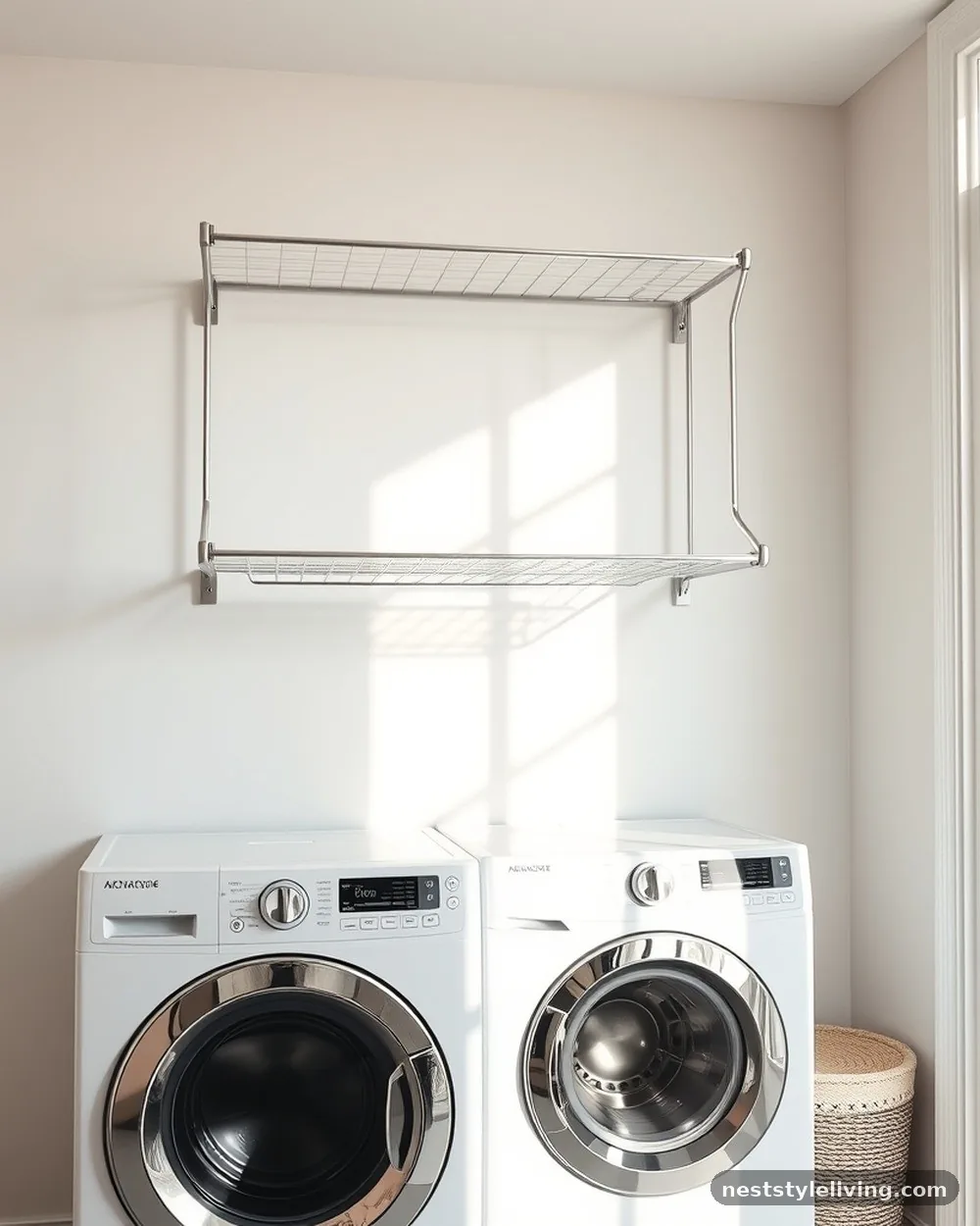 Vertical Drying Racks - 22 Small Laundry Room Ideas That Maximize Every Inch