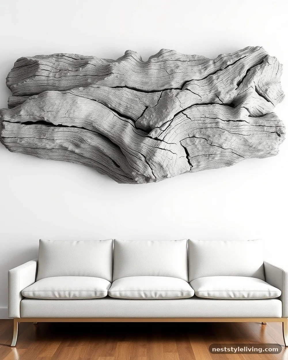 Driftwood Wall Art - 17 Summer Room Decor Ideas for a Fresh, Cozy Home