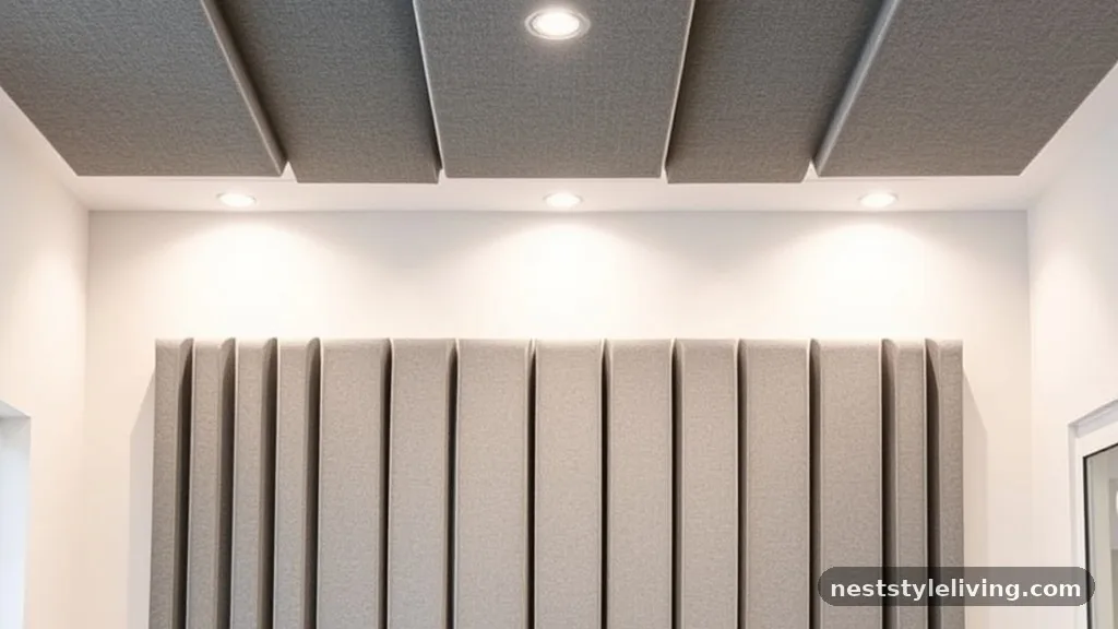 Integrated Acoustic Baffles - 14 Modern Ceiling Designs That Transform Any Room