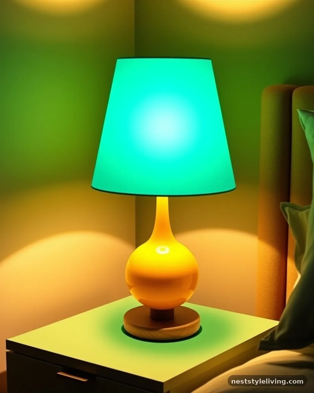 Memphis-Style Table Lamps - 20 80s Bedroom Ideas for a Fun Retro Look