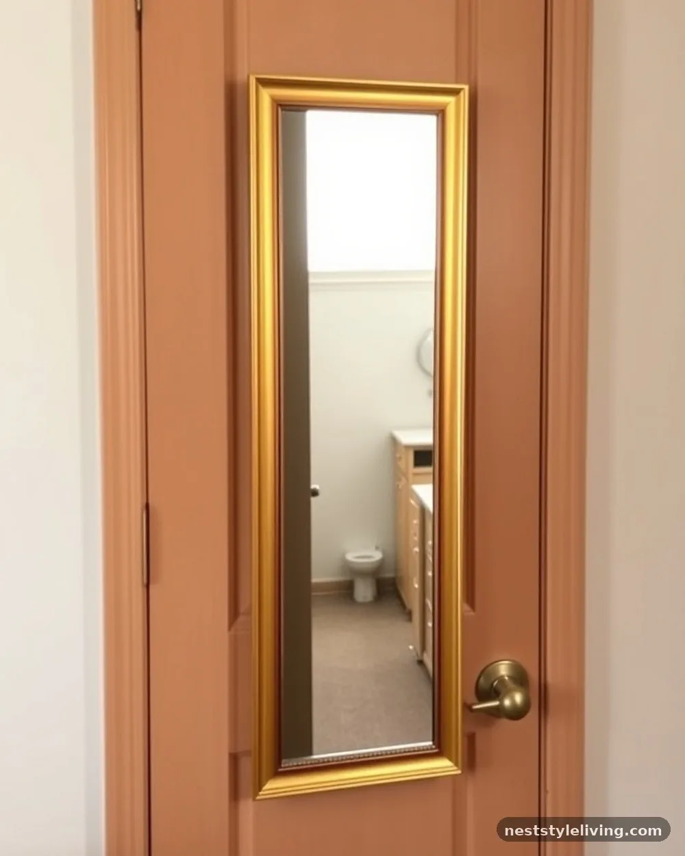 Over-the-Door Mirror - 20 Dorm Room Ideas to Make Your Space Feel Like Home
