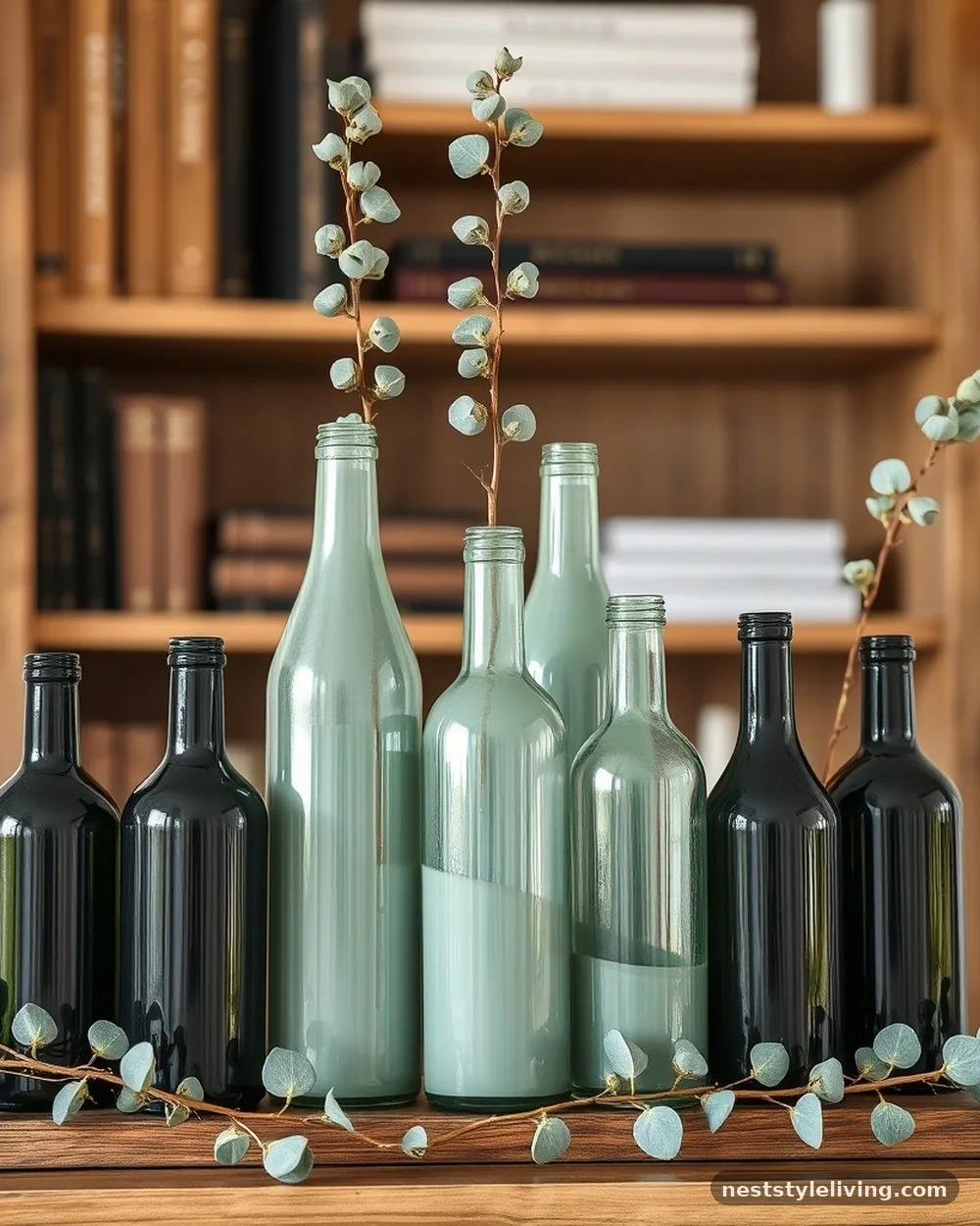 Upcycled Glass Bottle Vases - 24 DIY Room Decor Ideas for Teens With Big Style