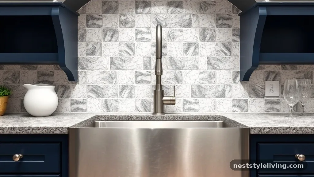 Hammered Nickel Finish - 18 Farmhouse Sinks That Make Kitchens Feel Timeless