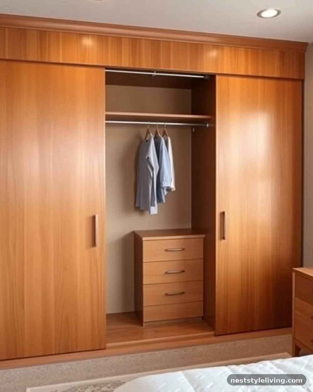 Hidden Storage Solutions - 21 Japandi Bedroom Ideas for a Calm, Modern Retreat