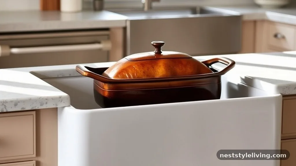 Deep-Basin Single-Bowl Ceramic - 18 Farmhouse Sinks That Make Kitchens Feel Timeless
