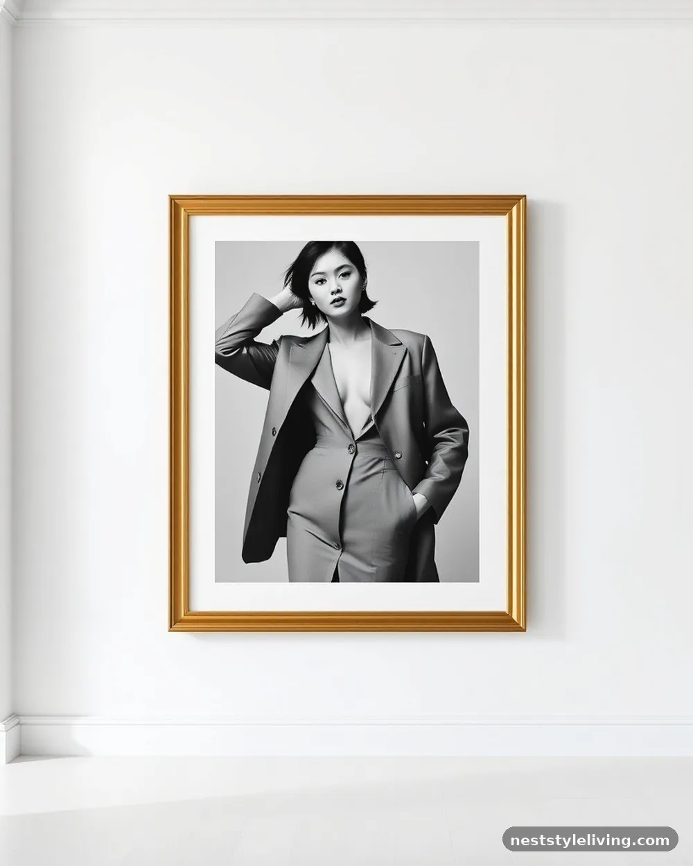 Framed Fashion Art Prints - 19 Glam Room Ideas for a Stylish Luxe Feel
