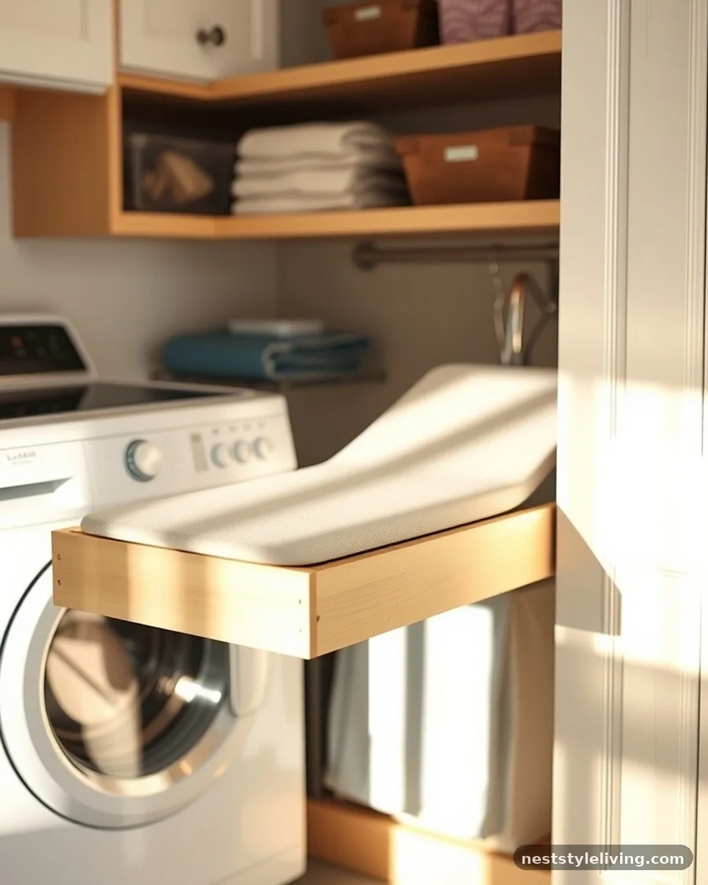 Slide-Out Ironing Boards - 18 Mudroom Laundry Room Ideas That Make Life Easier