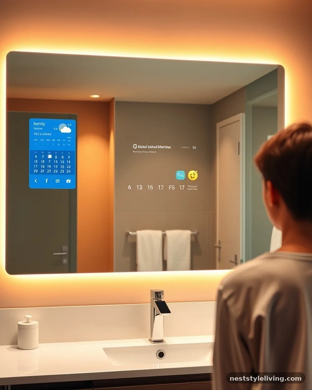 Smart Mirror Vanity Stations - 15 Future Home Design Ideas for Smarter Living