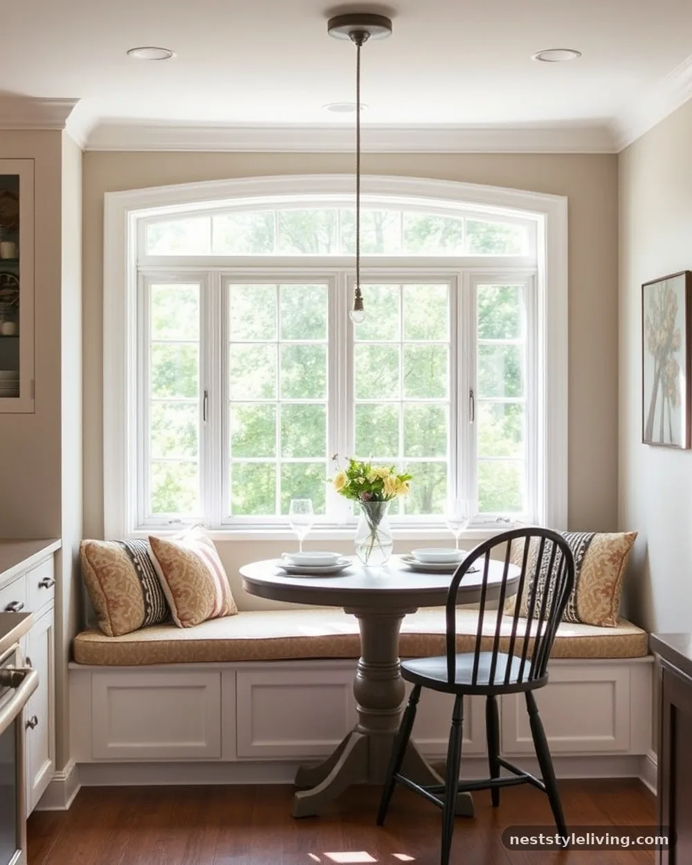 Window Seat Nook - 15 Dining Nook Ideas for a Cozy and Stylish Home