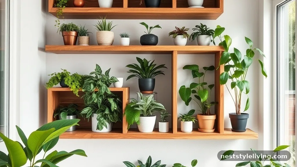 Open Shelving for Plant Collections - 18 Sunroom Designs That Make Your Home Feel More Inviting