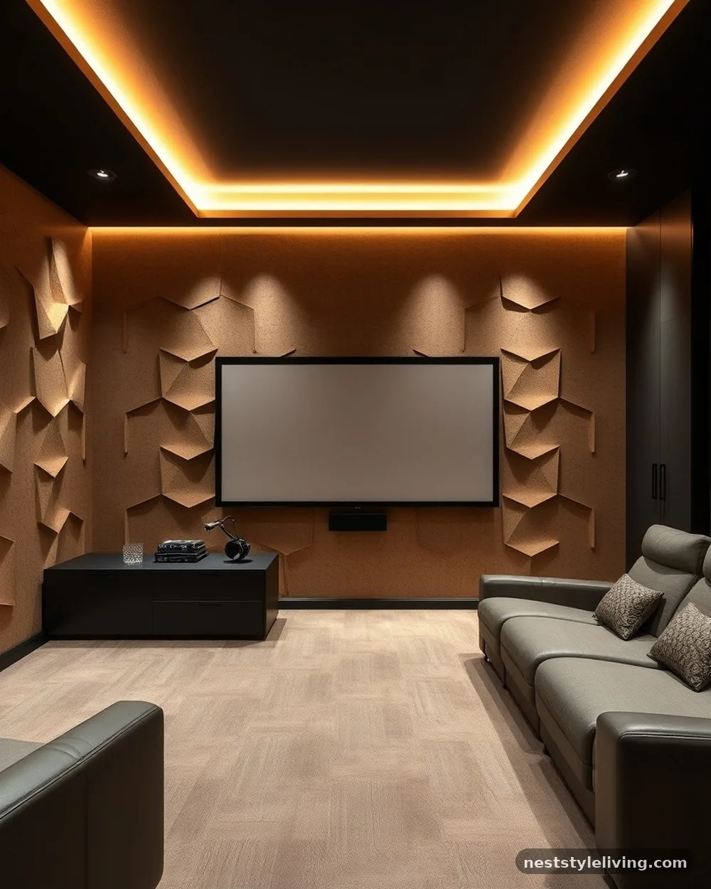 Acoustic Cork Wall Treatments - 15 Future Home Design Ideas for Smarter Living