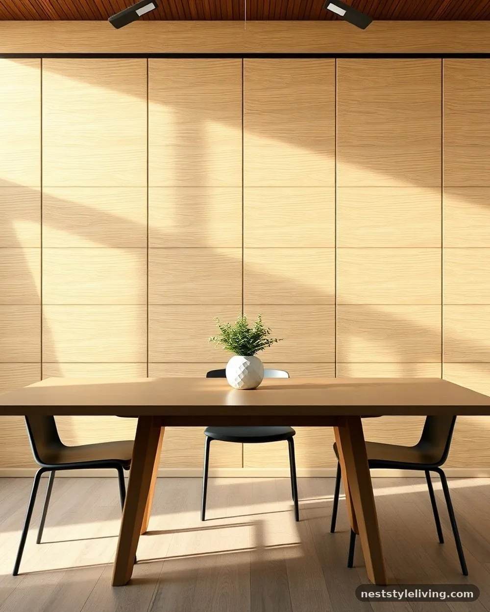 Acoustic Wall Panels - 16 Open Plan Dining Area Ideas for a Stylish Home