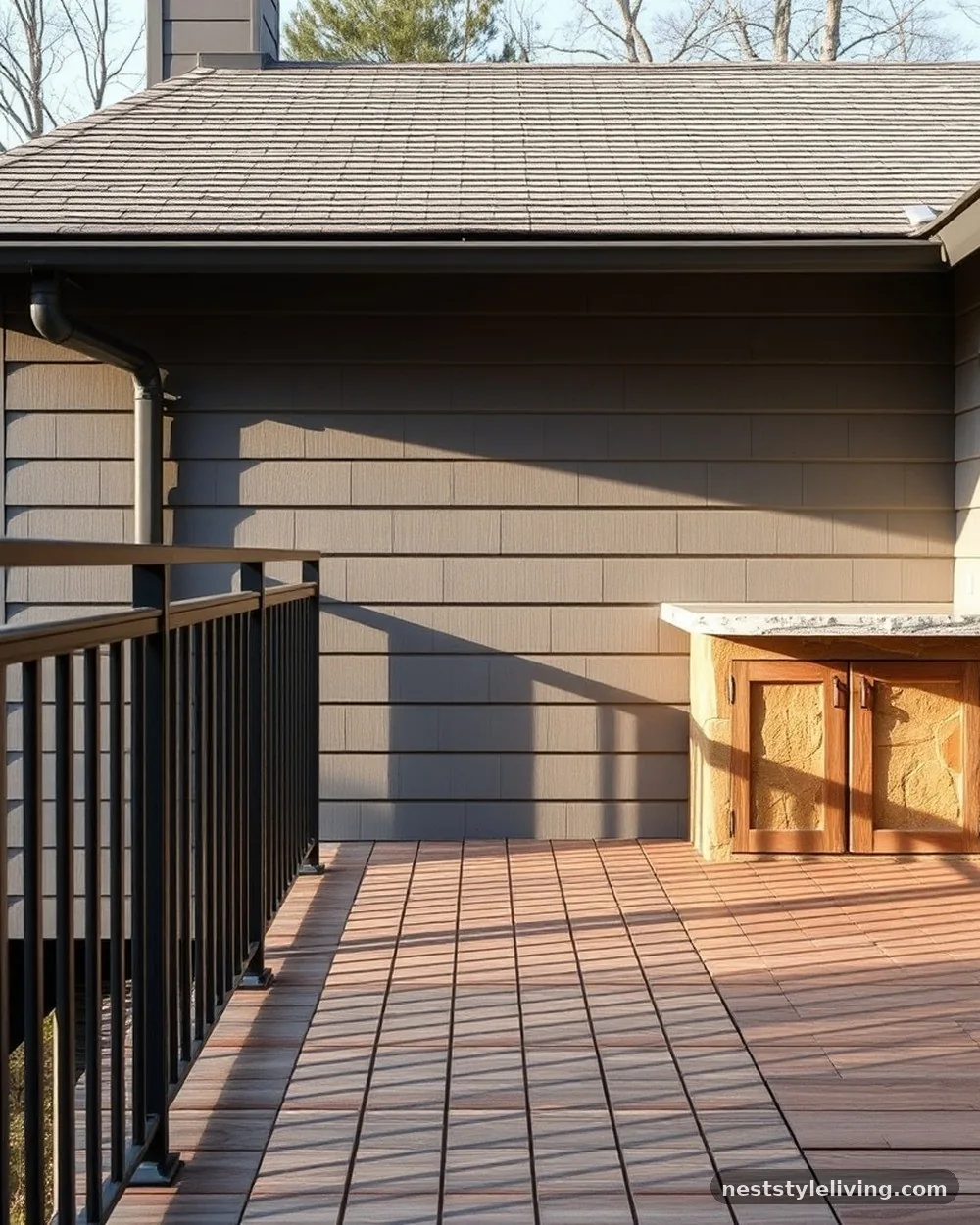 Mismatched Texture Palette - 24 Deck Ideas to Create a Beautiful Intentional Space