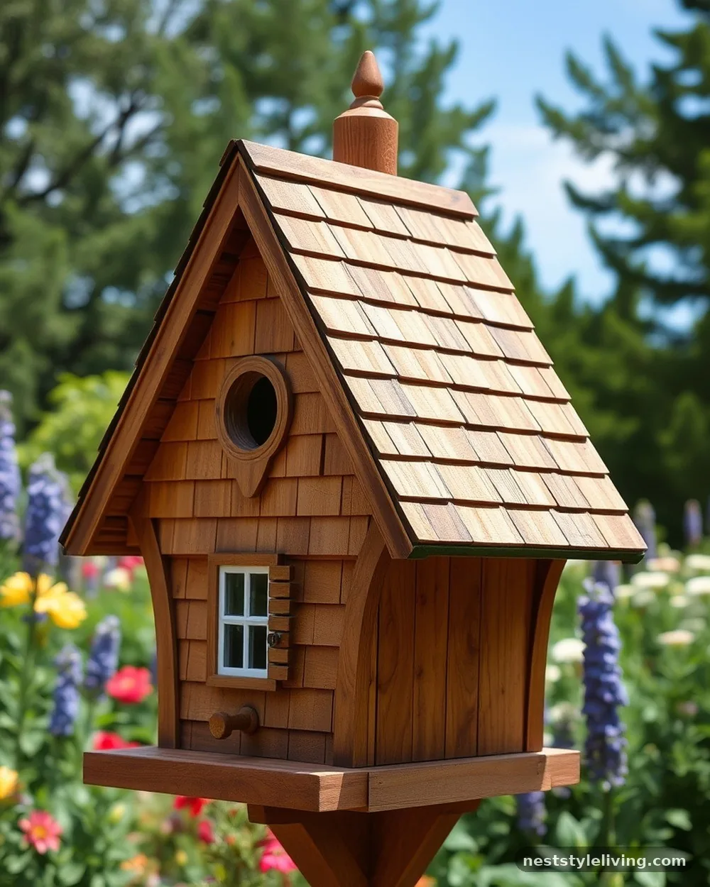Cedar Shingle Cape Cods - 20 Birdhouse Ideas That Make Your Backyard Feel Special