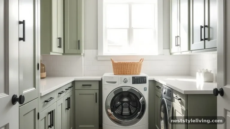 15 Green Laundry Room Ideas for a Fresh Stylish Home