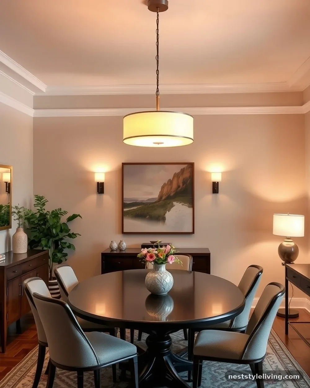 Layered Lighting Schemes - 16 Open Plan Dining Area Ideas for a Stylish Home