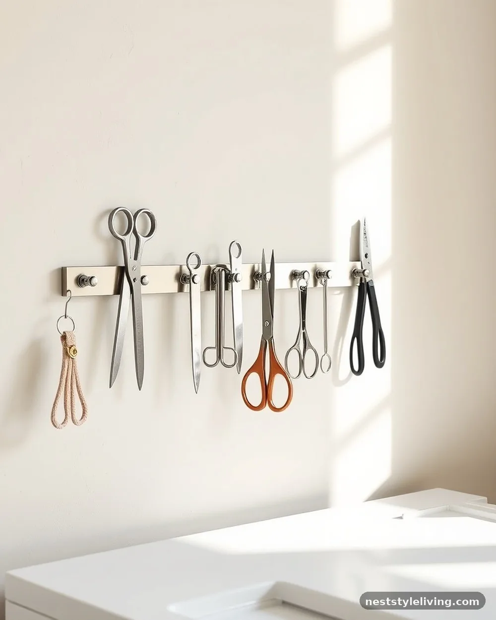 Magnetic Knife Strip for Tools - 20 Basement Laundry Room Ideas for a Better Setup