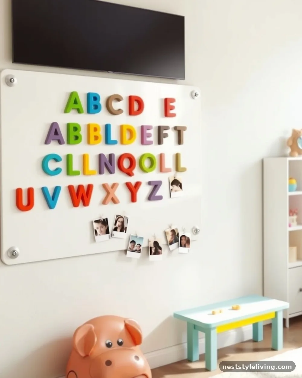 Magnetic Wall Panels - 18 Whimsical Kids Bedroom Ideas Full of Magic and Fun