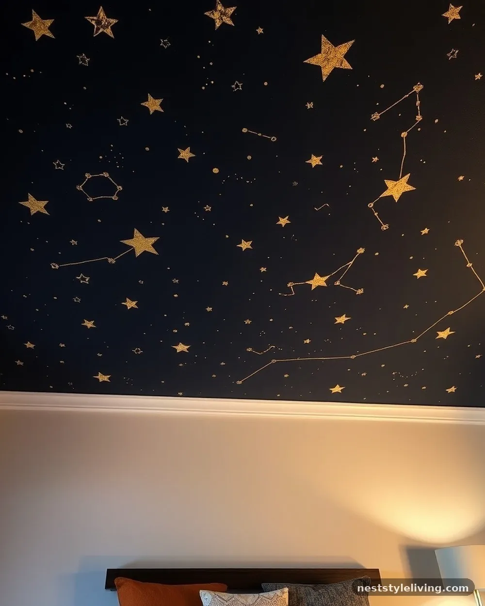 Painted Ceiling Starry Night - 24 DIY Room Decor Ideas for Teens With Big Style