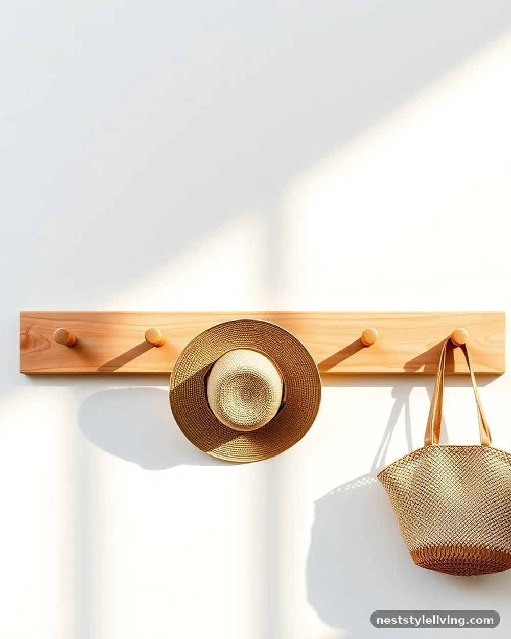 Peg Rail Storage Systems - 17 Primitive Living Room Ideas With Warm Rustic Charm