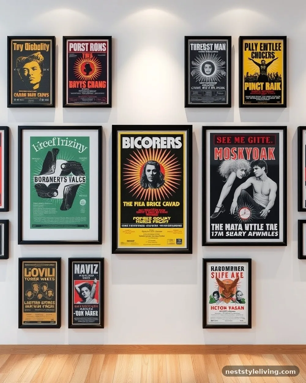 Framed Graphic Posters - 20 80s Bedroom Ideas for a Fun Retro Look