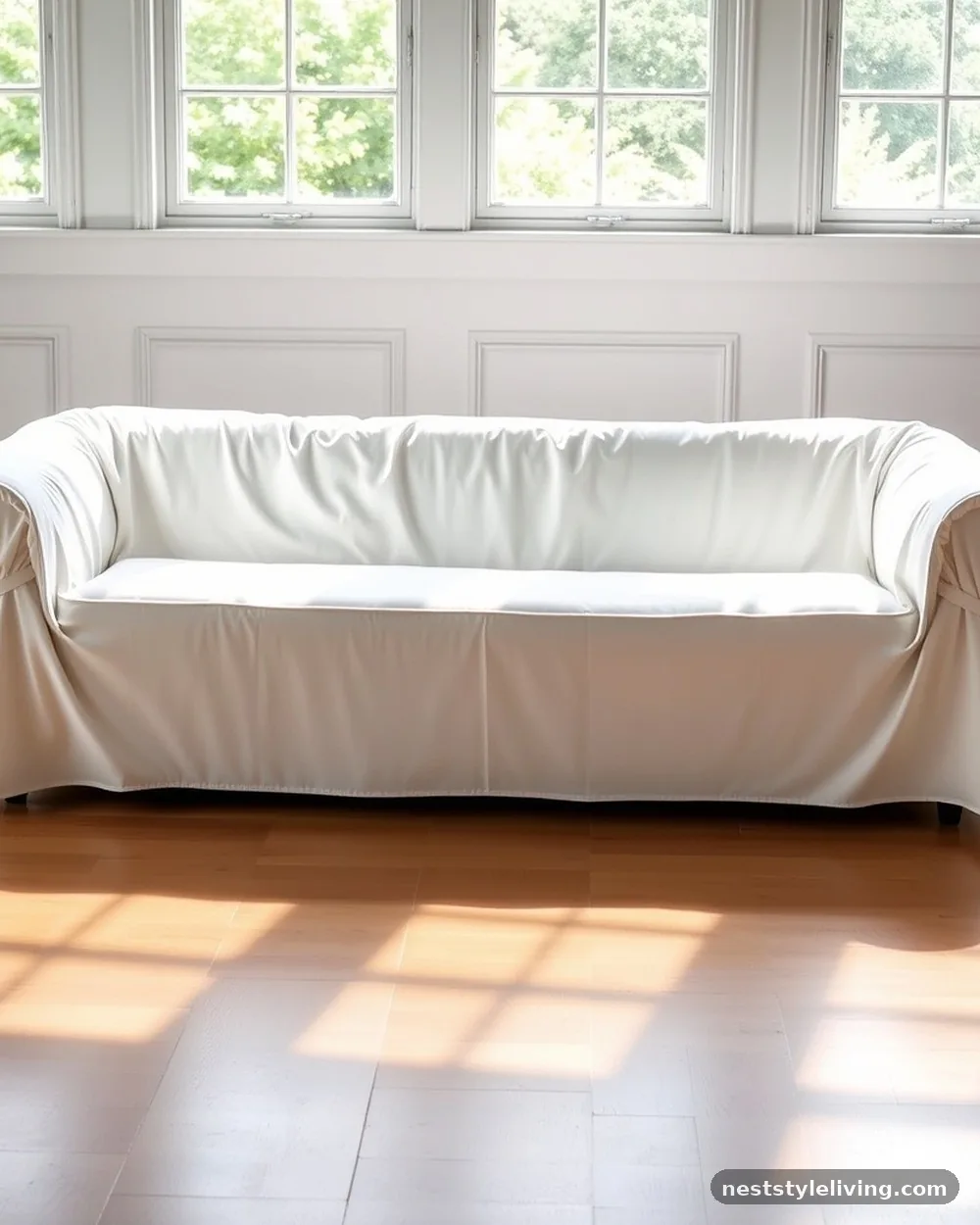 White Slipcovered Furniture - 17 Summer Room Decor Ideas for a Fresh, Cozy Home